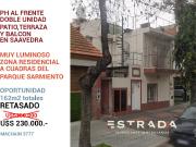 PH DOBLE UNIDAD, PATIO, BALCON Y TERRAZA EN SAAVEDRA