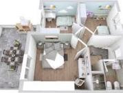 PIGNETO singola con BALCONE
