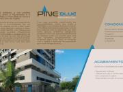 PINE BLUE. LANÇAMENTO COM 2 QUARTOS, 1 SUÍTE E VAG