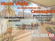 PINETA SACCHETTI – ELEGANTE QUADRILOCALE CON TERRAZZO,...