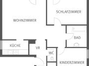 Pinzgau Leben! Gemütliche, geförderte 3 Zimmerwohnung...