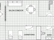 Piso 1ª Línea de Playa