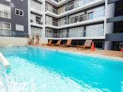 Piso Alto! Piscina Balcón Miraflores 1BR/1.5BA