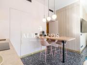 Piso con patio privado de diseño y confort en L´Eixample
