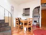 Piso de 1 habitación con aire acondicionado en alquiler...