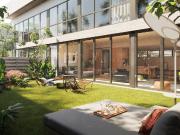 Piso de 75,44m2 con un jardín de 26,76m2 en el centro de...