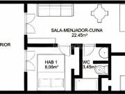 Piso en venta en Barcelona, El Poble Sec Parc de...