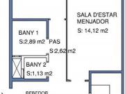 Piso en venta en calle De Felip II, Barcelona, de 58 m²...