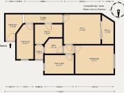 Piso en venta en calle De la Maladeta, Barcelona, de 60...