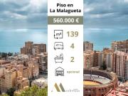 Piso en venta en La Malagueta Monte Sancha