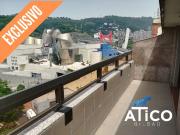 Piso exterior con TERRAZA en alquiler de 100 m2, 3 h. y...