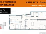 Piso Venta Sabadell, La Creu Alta