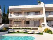 Pisos de lujo entrelazados con piscinas y vistas en Marbella