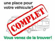 Place de parc pour caravane, camping car, bateau, bus...