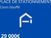 Place de stationnement cours gouffé 29 000