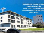 Piso en venta en Pineda de Mar, Centre. obra nueva...