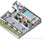 Planta baja en venta en Torrevieja, Las Piscinas...