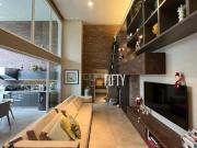 Planta Penthouse com mezanino novo 3 suites 3 vagas...