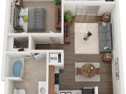 Playa Del Oro 1 Bedroom B3 Phase 1