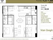 PLAZA CARSO: 2 RECAMARAS SIN MUEBLES CON FAMILY ROOM