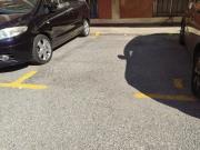 Plaza de aparcamiento exterior en la zona de Sant Martí
