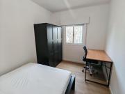 Pleasant bedroom in a 4 bedroom flat