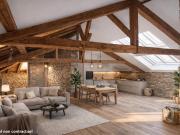 Poleymieux au Mont d’Or – Appartement sous combles à...