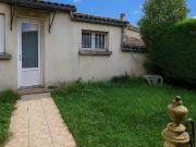 Pomerol maison louée 73m² jardin garage 85 000