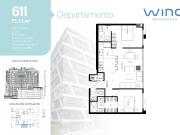 Ponceano, Departamento en Venta, 75.23m2, 2 Habitaciones
