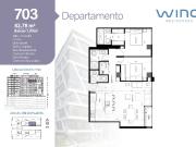 Ponceano, Departamento en Venta, 82.66m2, 2 Habitaciones