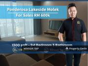 Ponderosa Lakeside Freehold Fully Furnish Sell with...