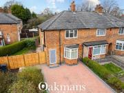 Poole Crescent, Harborne, Birmingham B17, 3 bed end...