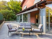 PORZIONE DI CASA CON BELLA TERRAZZA COPERTA A MENDRISIO