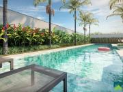 Praça Santo Antonio. Apto 2 dormitórios e terraço, 43m²....