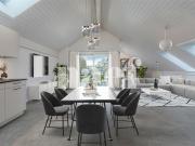 Prächtige 4,5 Zimmer Wohnung auf dem Dachboden mit...