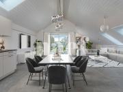 Prächtige 4,5 Zimmer Wohnung auf dem Dachboden mit...