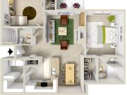 Prairie Springs Large 2 Bed 2 Bath