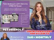 Pre Selling Pet friendly 2BR condo with balcony for sale...