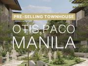 PRE SELLING TOWNHOUSES AT OTIS PACO, MANILA NEAR ST. JUDE