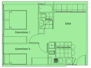 Precio Liquidacion Dpto 2D+1B+Est +Bod, Metro Hospitales