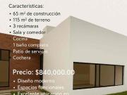 Preciosa casa en venta de 3 recamaras