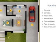 PRECIOSA CASA NUEVA CON ALBERCA COLINDA CON EL CAMPO DE...