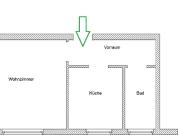 Preiswerte Kleinwohnung in Ruhelage