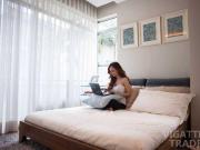 Premium Two Bedroom RFO condo unit QC near trains