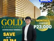 PRESELLING CONDO IN FRONT OF NAIA TERMINAL 1 GOLD RESIDENCES