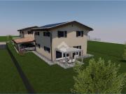 Presentiamo una villa indipendente in bioedilizia,...