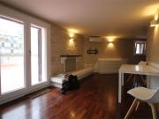 Pressi via leopardi attico 80 mq. semi arredato