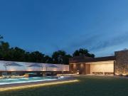 Preventa de casa de una planta con sal?n social en Chicxulub