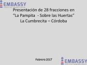 PREVENTA DE LOTES EN LA PAMPITA SOBRE LAS HUERTAS,...