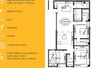 Preventa depa 3 recámaras en Torre Residencial Sierra...